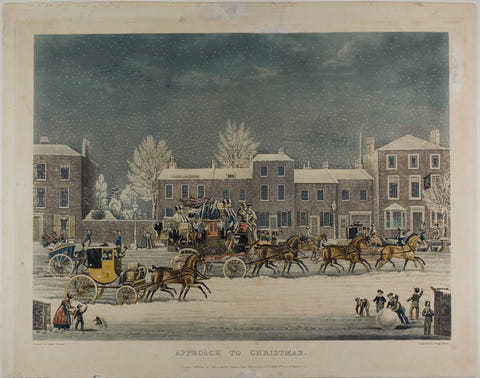 Approach to Christmas by George Hunt — complete composition