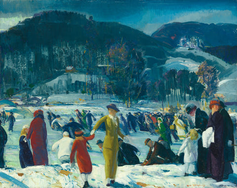 Love of Winter by George Bellows — complete composition