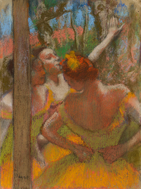 Edgar Degas — Dancers Print
