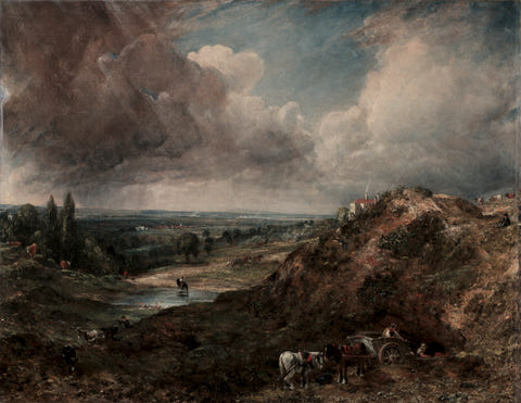 John Constable — Branch Hill Pond, Hampstead Print
