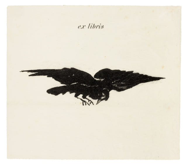 Flying Raven by Édouard Manet — complete composition