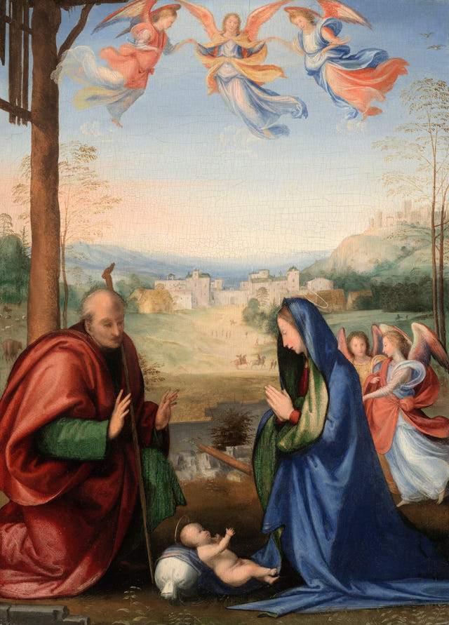Fra Bartolommeo — The Nativity Print