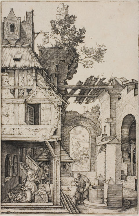 Nativity by Albrecht Dürer — complete composition
