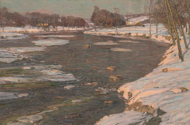 George Gardner Symons — The Winter Sun Print