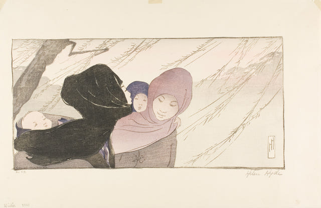 Winter by Helen Hyde — complete composition