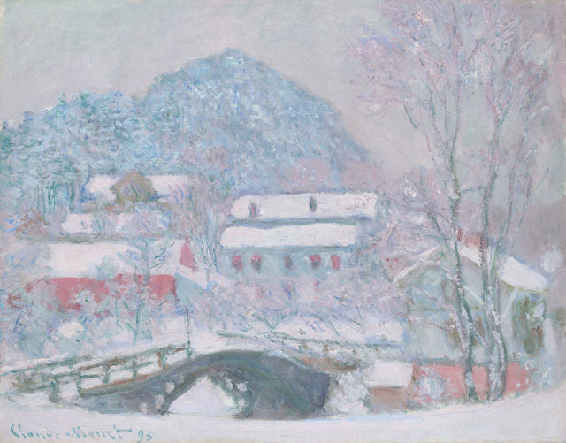 Sandvika, Norway by Claude Monet — complete composition