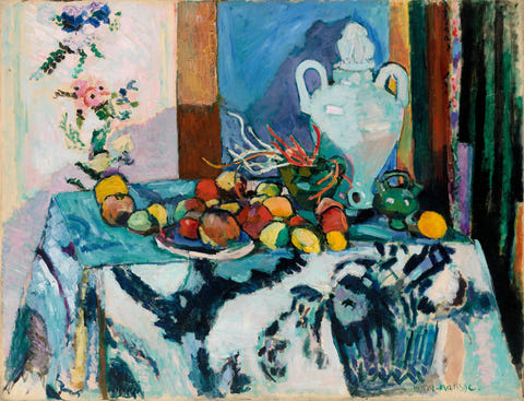 Blue Still Life by Henri Matisse — complete composition