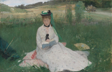 Berthe Morisot — Reading Print