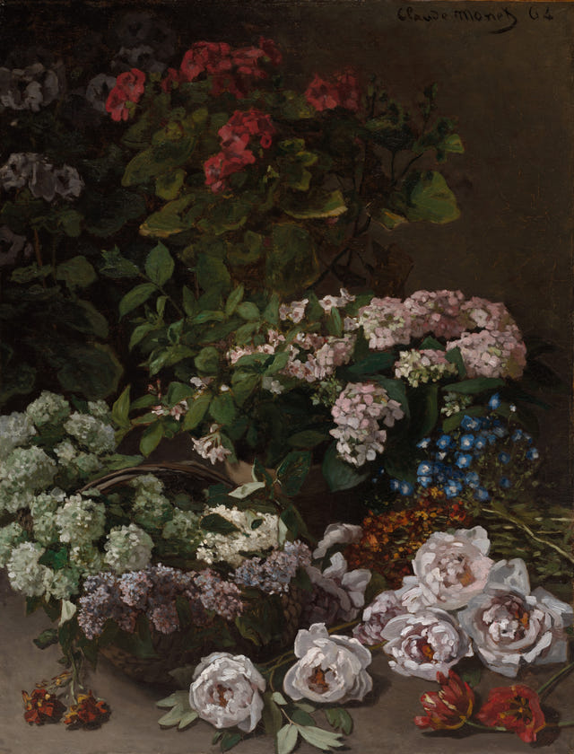 Claude Monet — Spring Flowers Print