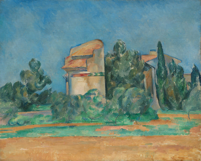 Paul Cézanne — The Pigeon Tower at Bellevue