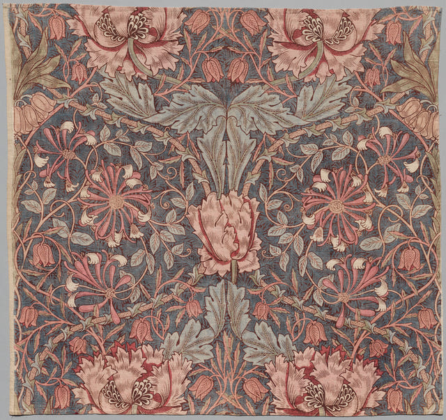 Honeysuckle by William Morris — complete composition
