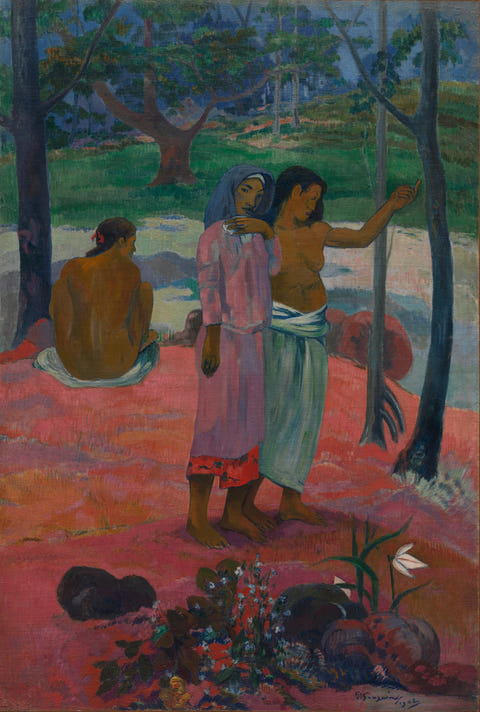 The Call by Paul Gauguin — complete composition