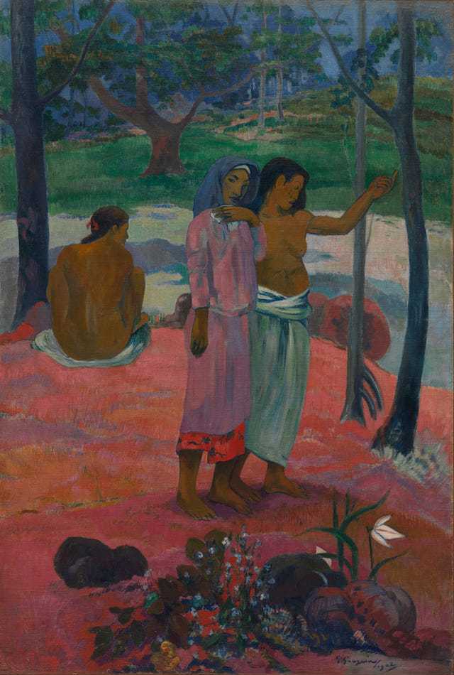 The Call by Paul Gauguin — complete composition