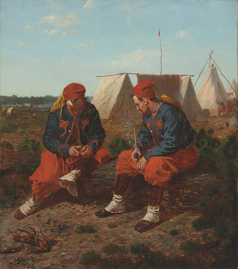 Winslow Homer — The Brierwood Pipe