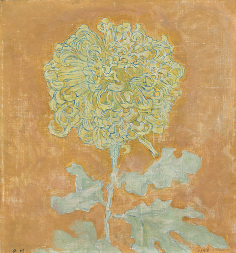 Piet Mondrian — Chrysanthemum