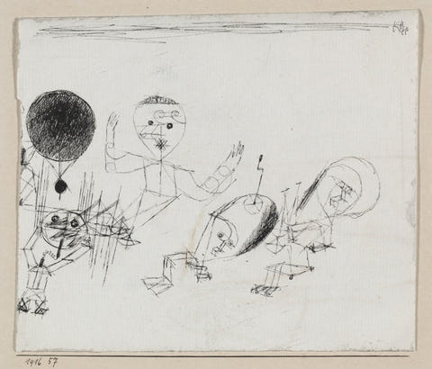 Paul Klee — With the Dot Print
