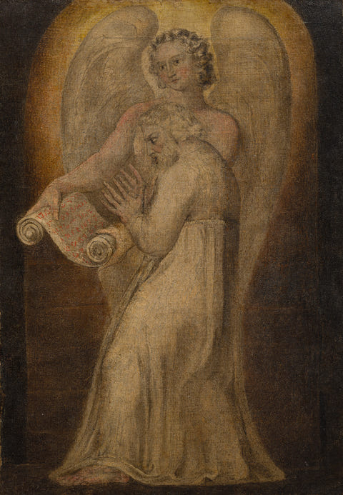 St. Matthew by William Blake, complete composition