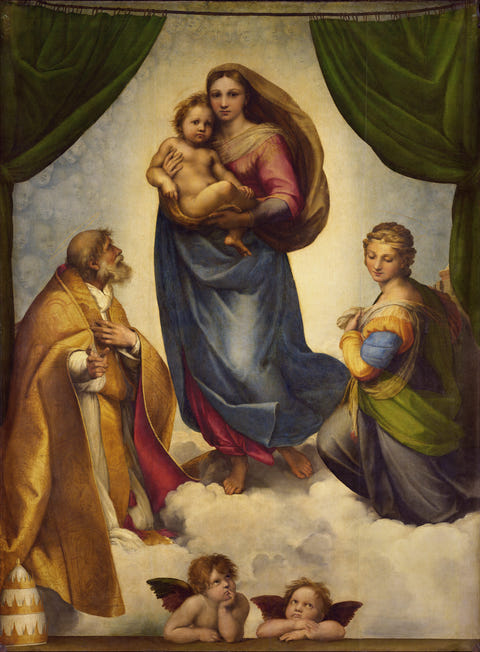 Raphael — The Sistine Madonna Print