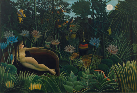 The Dream by Henri Rousseau — complete composition