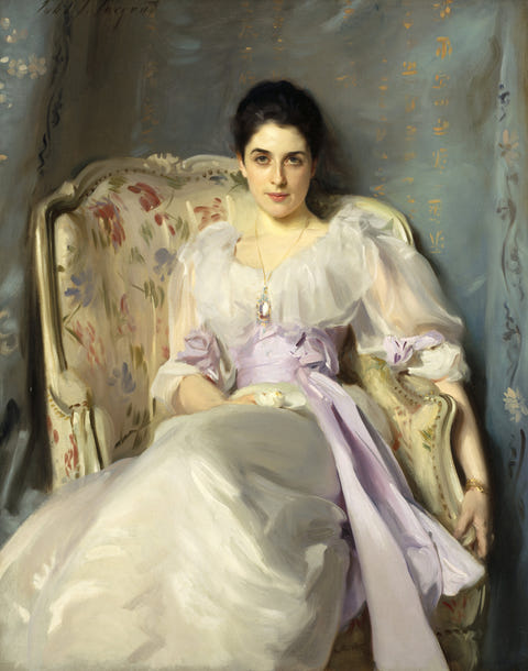 Lady Agnew of Lochnaw by John Singer Sargent — complete composition