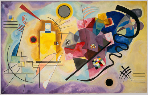 Wassily Kandinsky — Yellow-Red-Blue Print