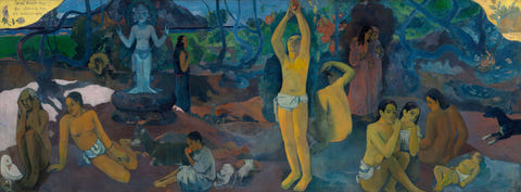 Where Do We Come From? What Are We? Where Are We Going? by Paul Gauguin, complete composition