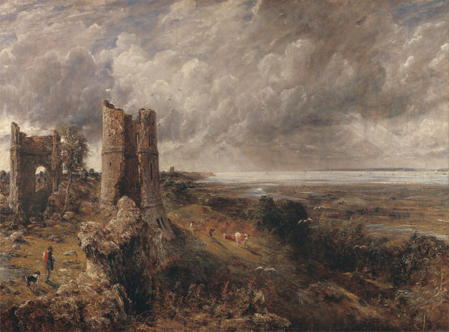 Hadleigh Castle by John Constable — complete composition