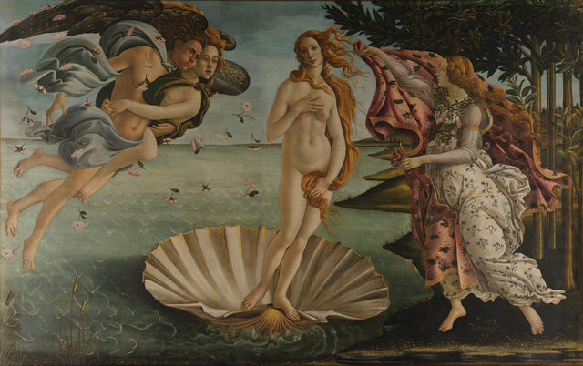 Sandro Botticelli — The Birth of Venus Print