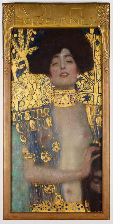 Judith I by Gustav Klimt — complete composition