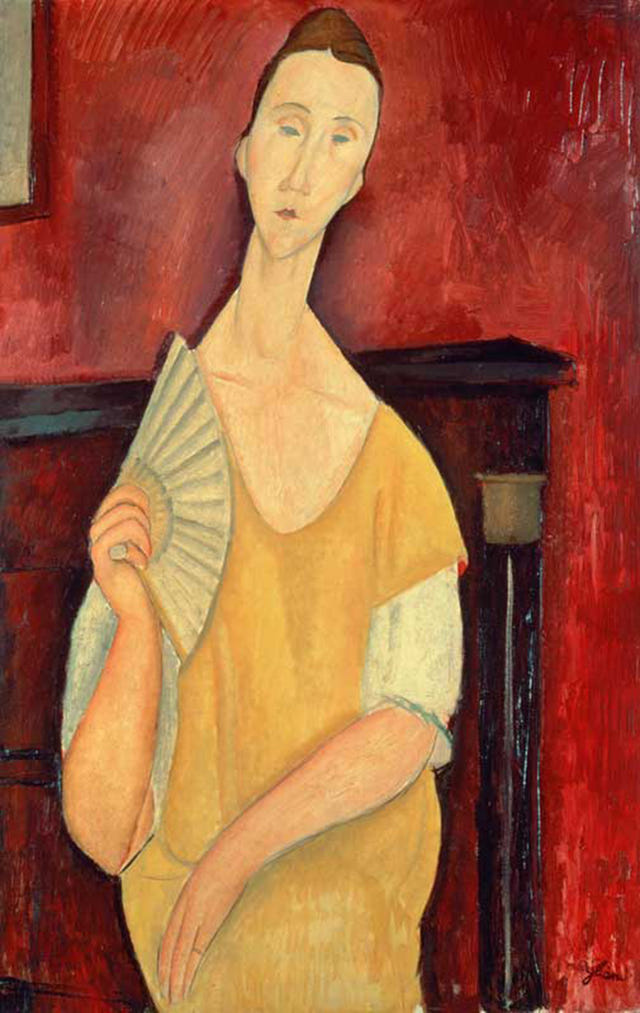 Lunia Czechowska by Amedeo Modigliani — complete composition