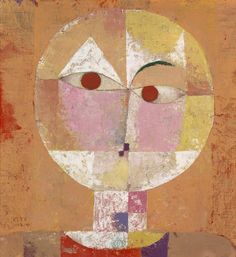 Senecio by Paul Klee — complete composition
