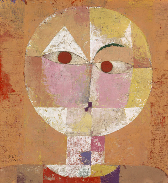 Senecio by Paul Klee — complete composition