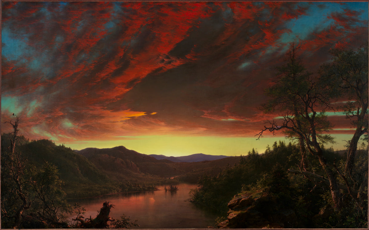 Twilight in the Wilderness by Frederic Edwin Church