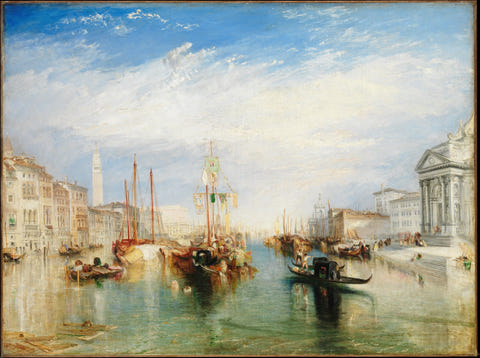 Venice, from the Porch of Madonna della Salute by J. M. W. Turner — complete composition