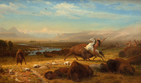 Albert Bierstadt — The Last of the Buffalo