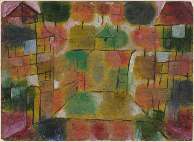 Tree and Architecture — Rhythms by Paul Klee — complete composition