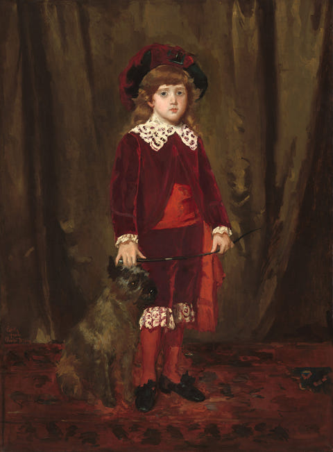 Eddy Cassatt by Mary Cassatt — complete composition