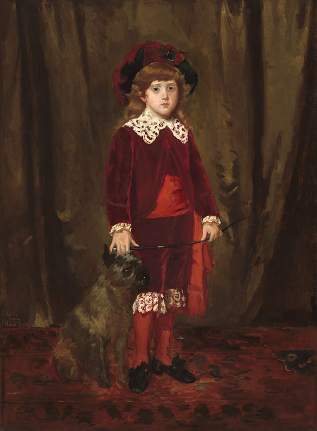 Eddy Cassatt by Mary Cassatt — complete composition