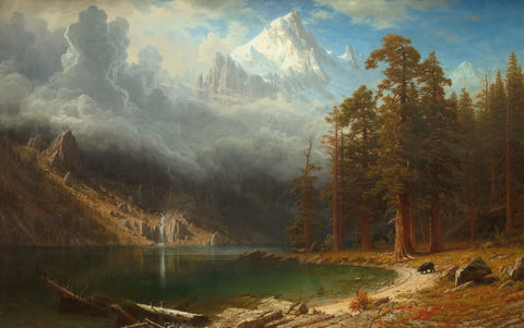 Albert Bierstadt — Mount Corcoran