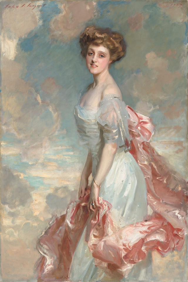 Miss Mathilde Townsend by John Singer Sargent — complete composition