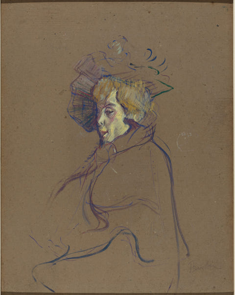 Henri de Toulouse-Lautrec — Jane Avril
