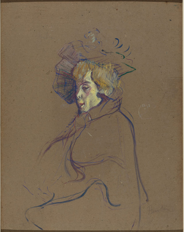 Henri de Toulouse-Lautrec — Jane Avril