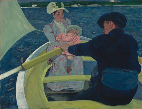 Mary Cassatt — The Boating Party
