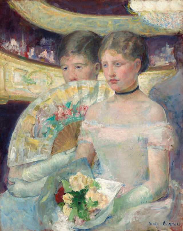 Mary Cassatt — The Loge