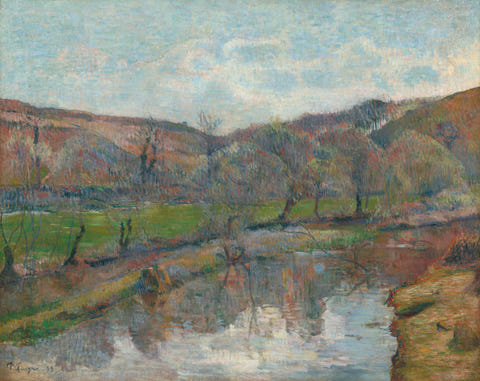 Paul Gauguin — Brittany Landscape
