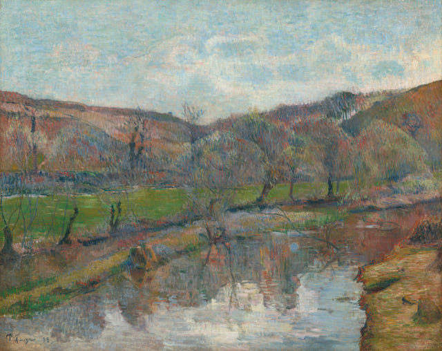 Paul Gauguin — Brittany Landscape