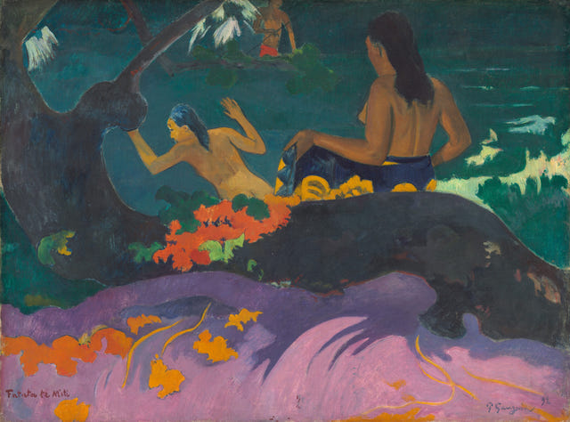 Paul Gauguin — Fatata te Miti (By the Sea)