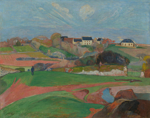 Paul Gauguin — Landscape at Le Pouldu