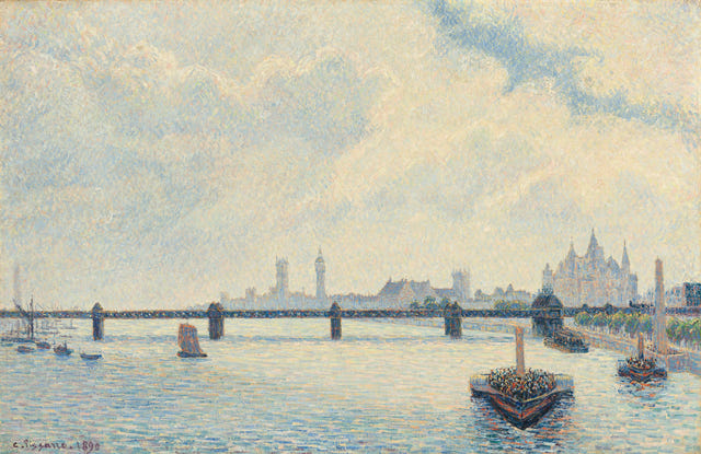 Camille Pissarro — Charing Cross Bridge, London