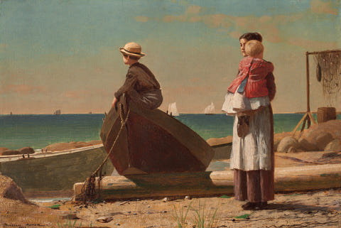 Winslow Homer — Dad's Coming!